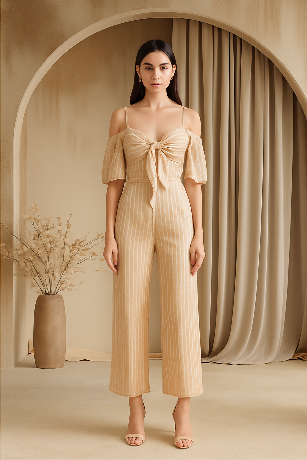 Off Shoulder Jumpsuit