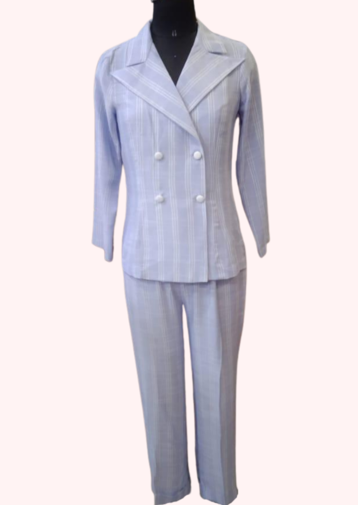 Cotton Blazer Co-ord Set