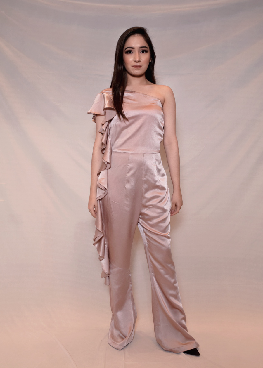 Ruffles On The Side Jumpsuit