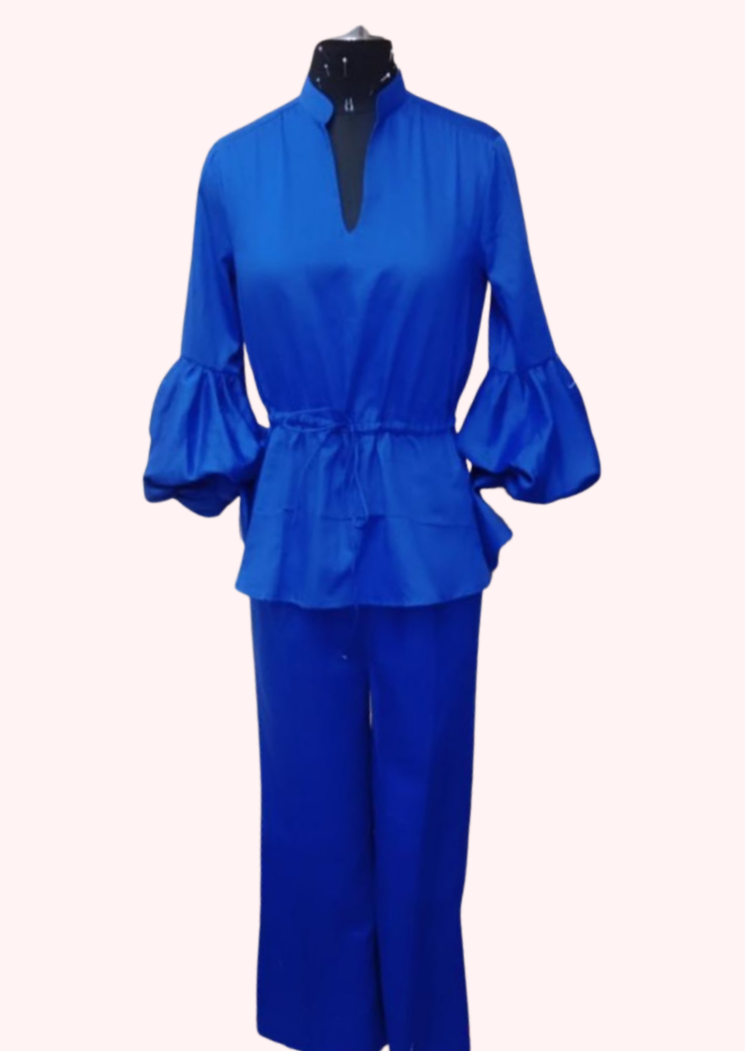 Royal Blue Co-ord Set