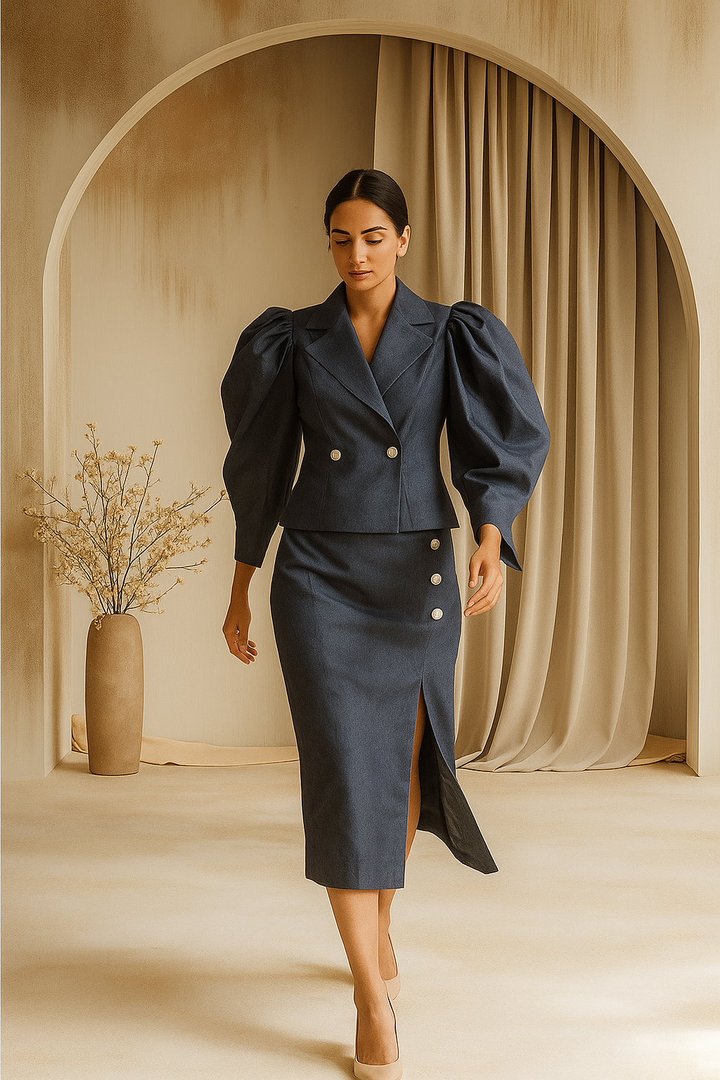 Denim Co-ord Set