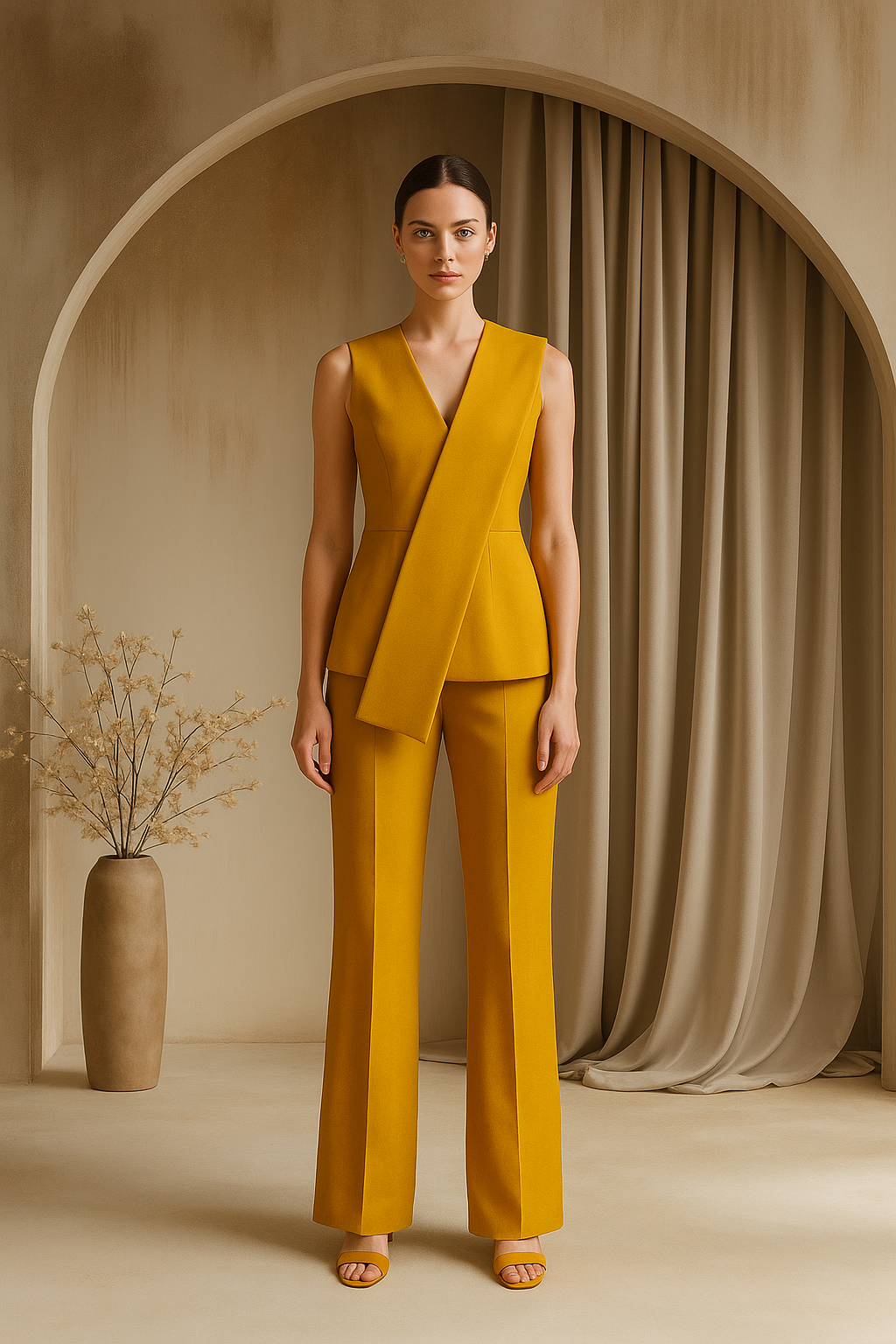 Mustard Panel Co-ord Set