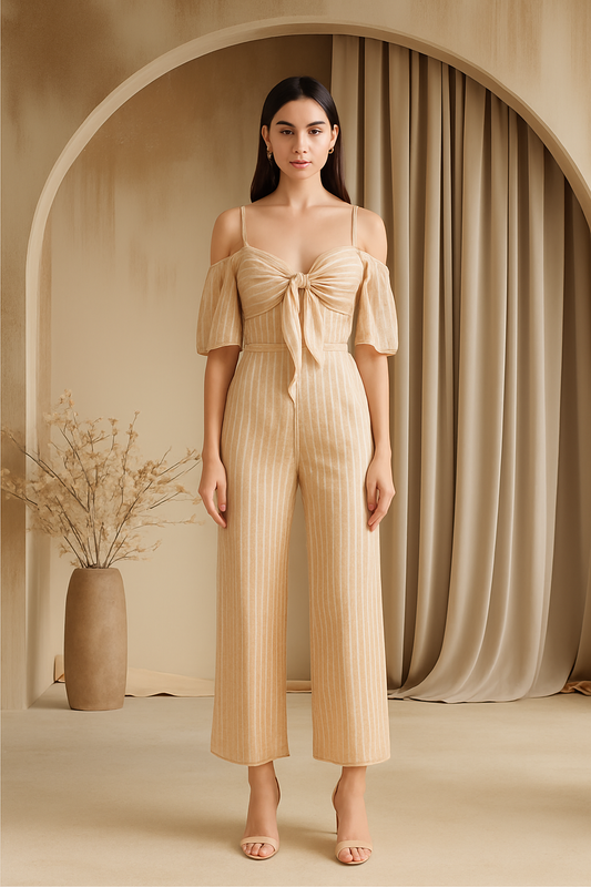 Off Shoulder Jumpsuit