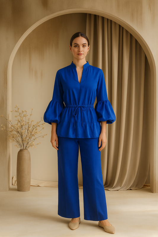 Royal Blue Co-ord Set