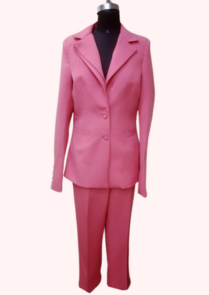 Pastel Pink Blazer Co-ord Set
