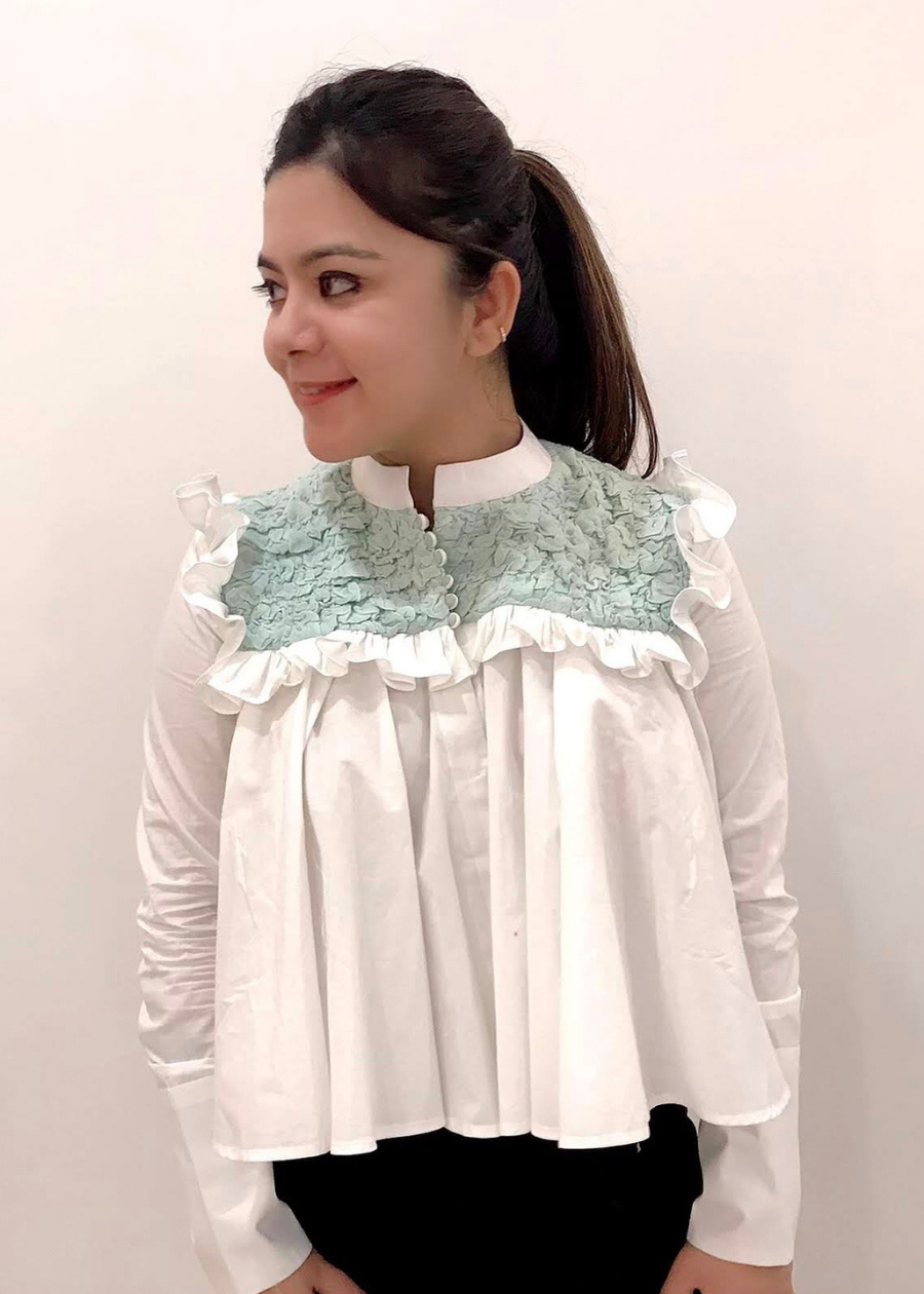 White Crushed Top