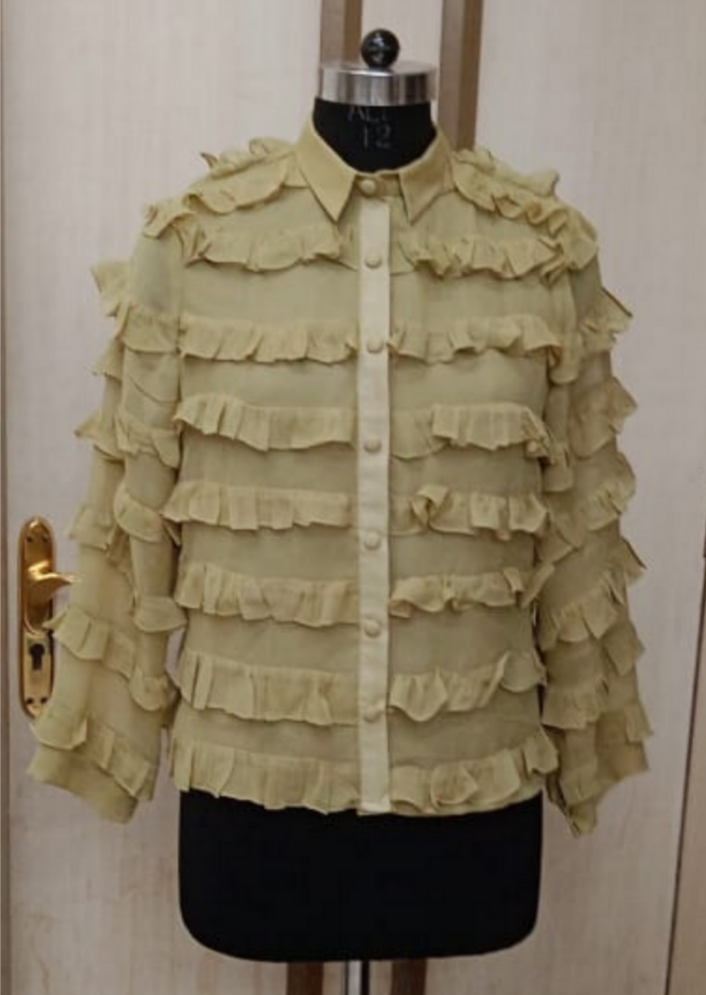 Frills Georgette Top