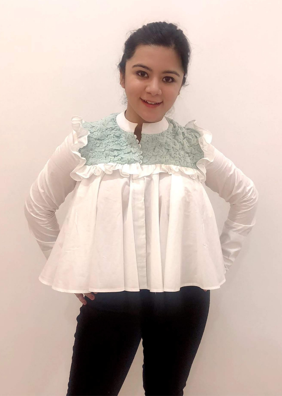 White Crushed Top