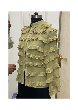 Frills Georgette Top