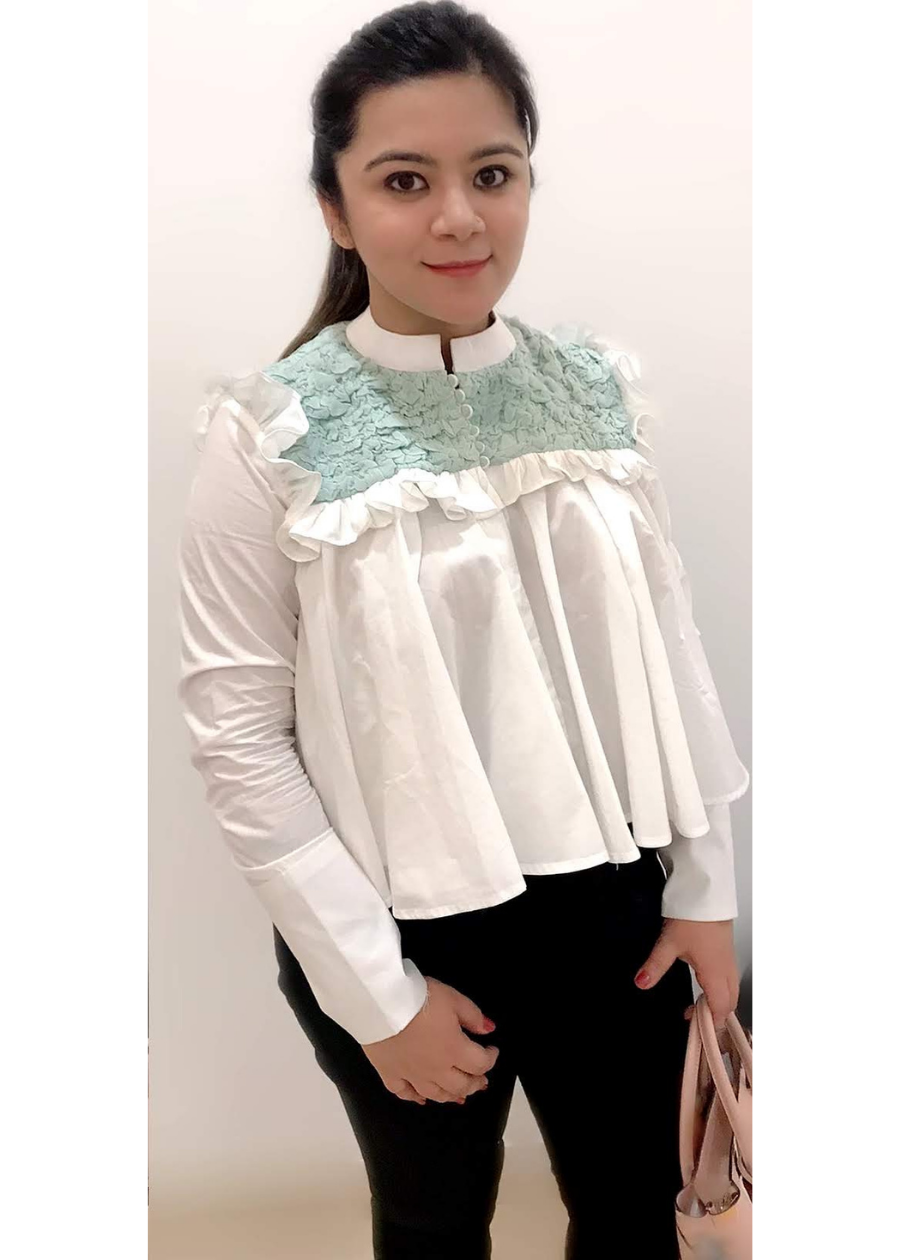 White Crushed Top