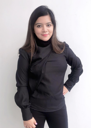 Black Draped Top