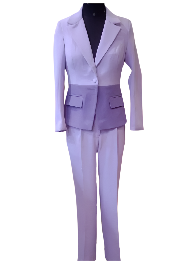 Two Colour Blazer Co-ord Set