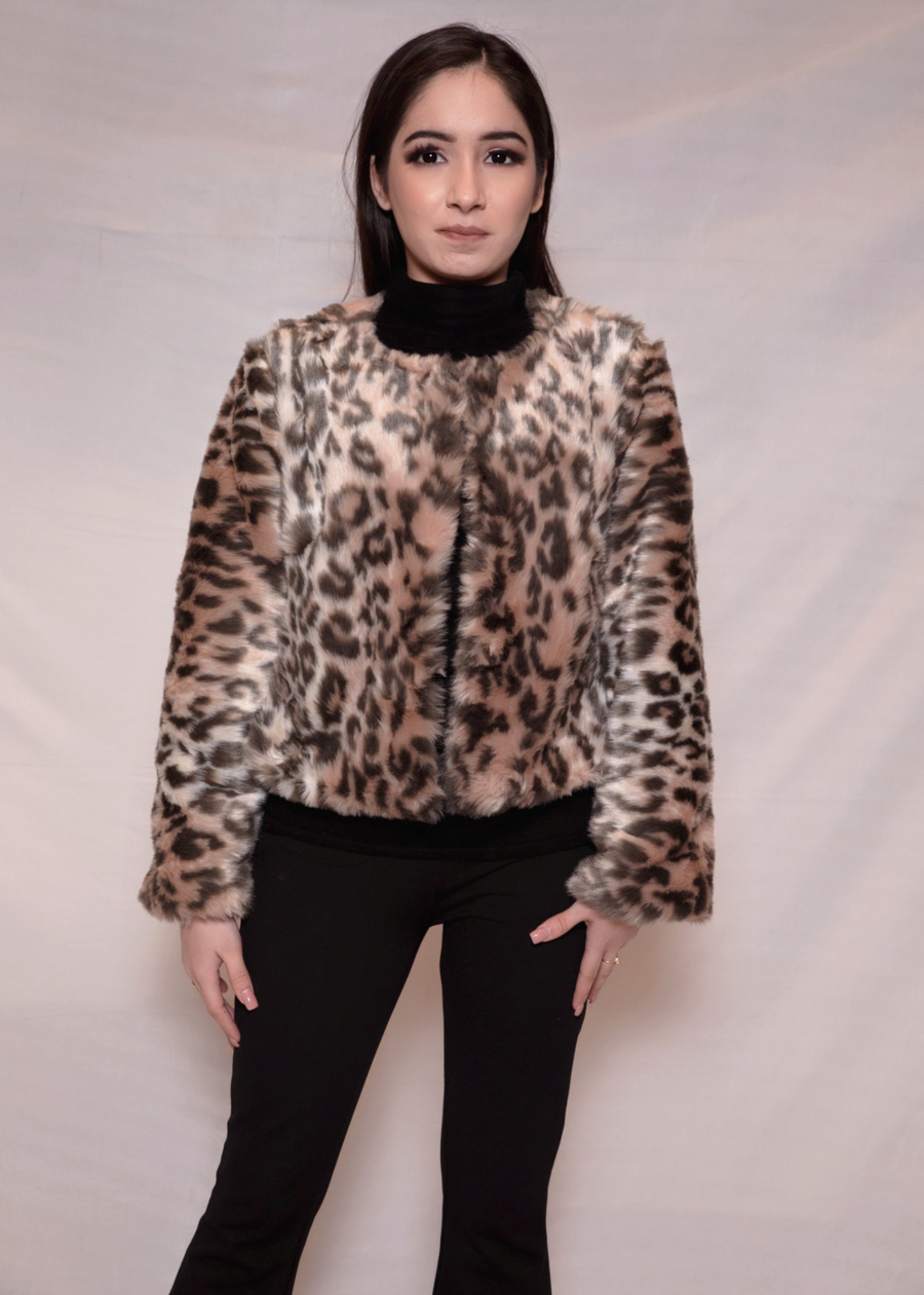 Leopard Fur Jacket