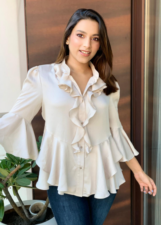 Double Ruffle Top