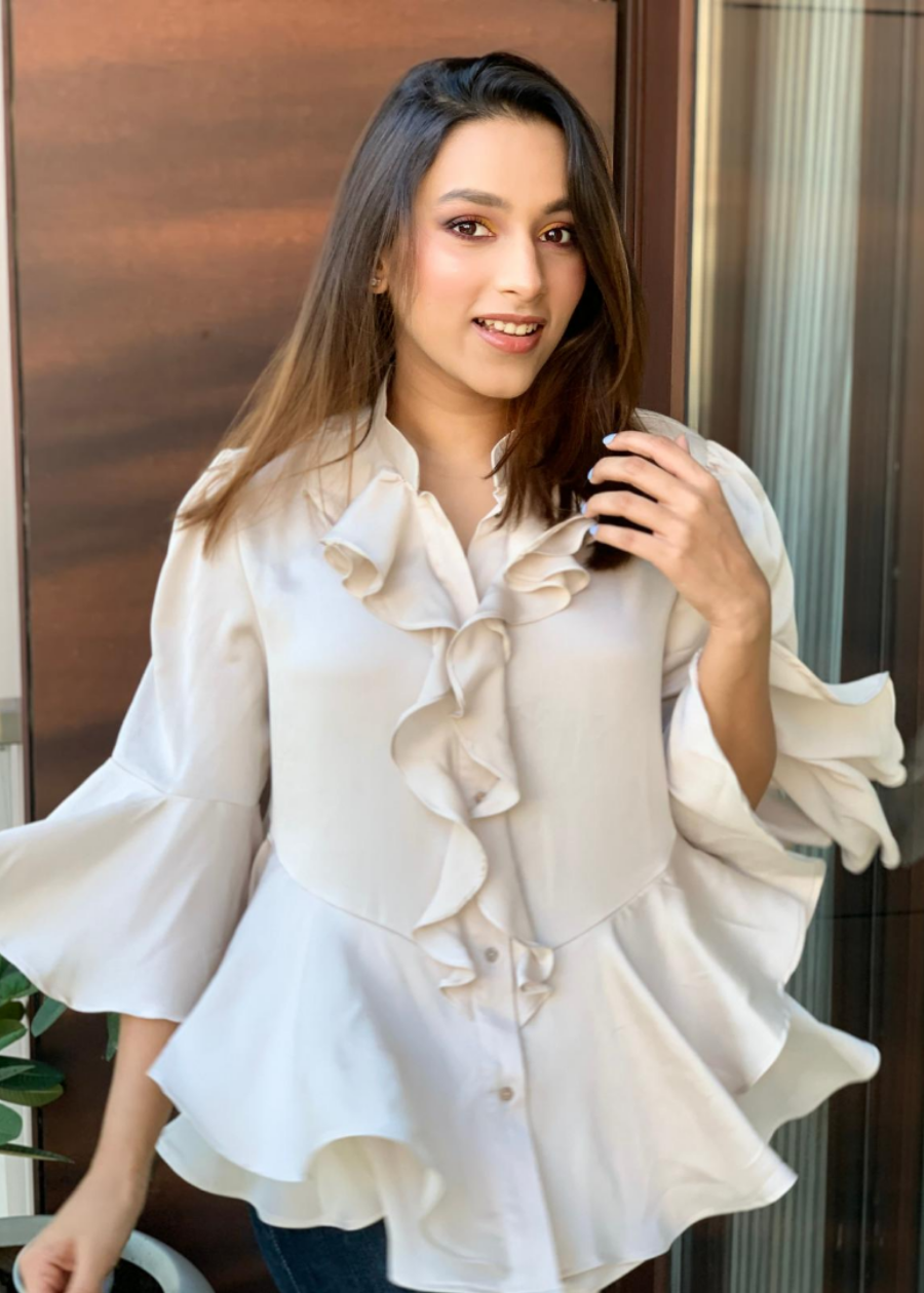 Double Ruffle Top