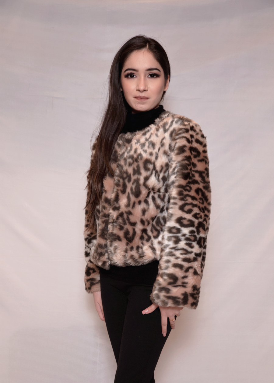 Leopard Fur Jacket