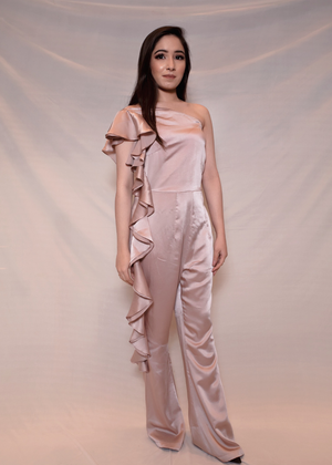 Ruffles On The Side Jumpsuit