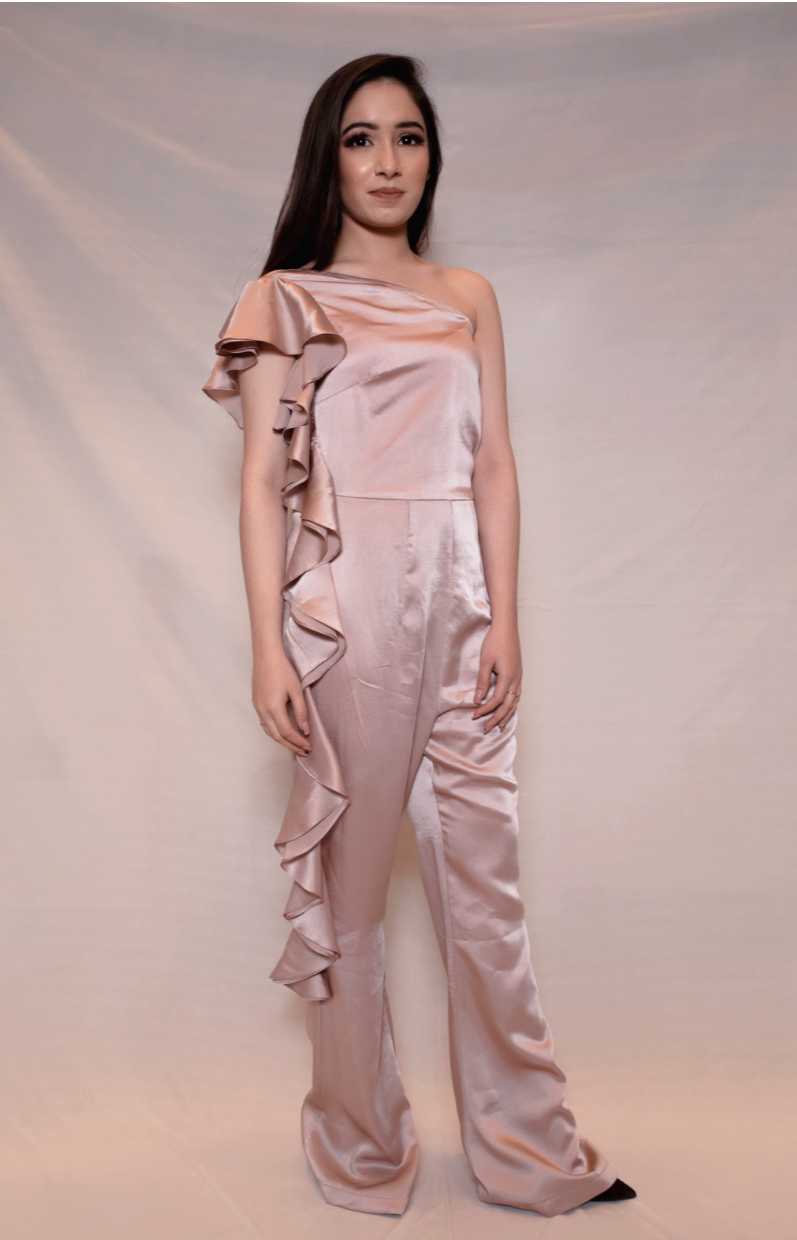 Ruffles On The Side Jumpsuit