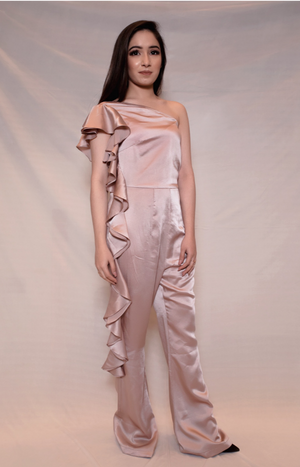 Ruffles On The Side Jumpsuit