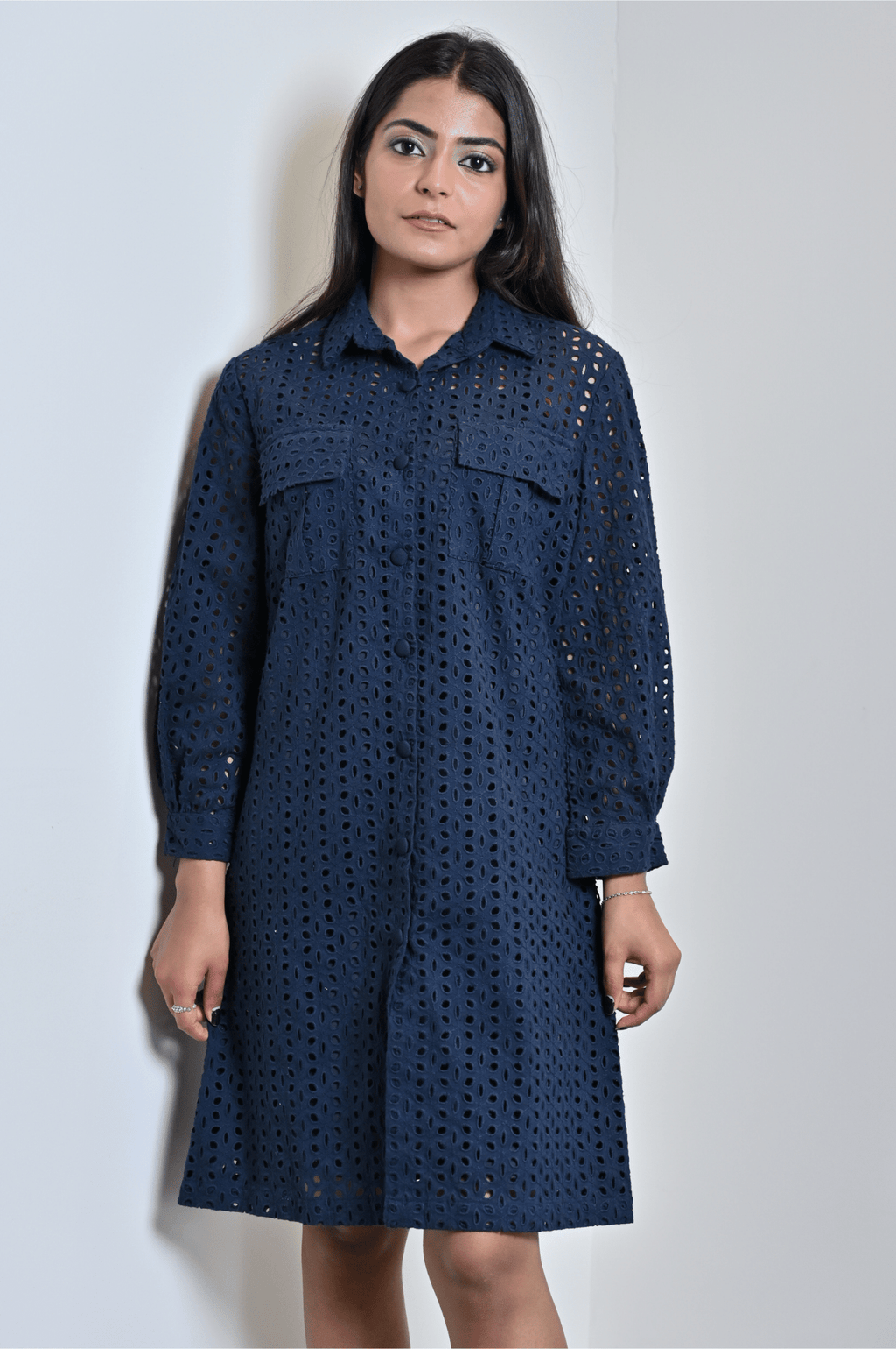 Cutwork Lace Dress