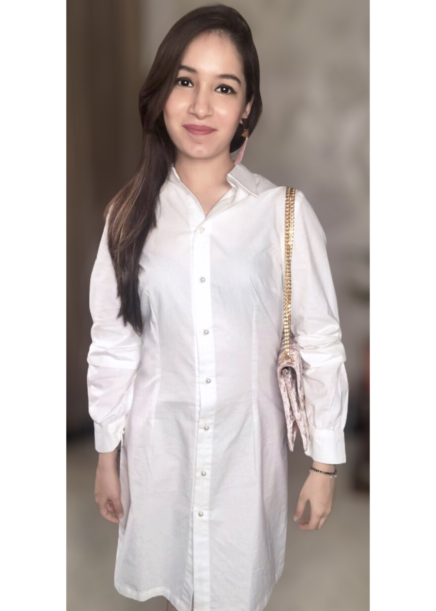 White Shirt Dress
