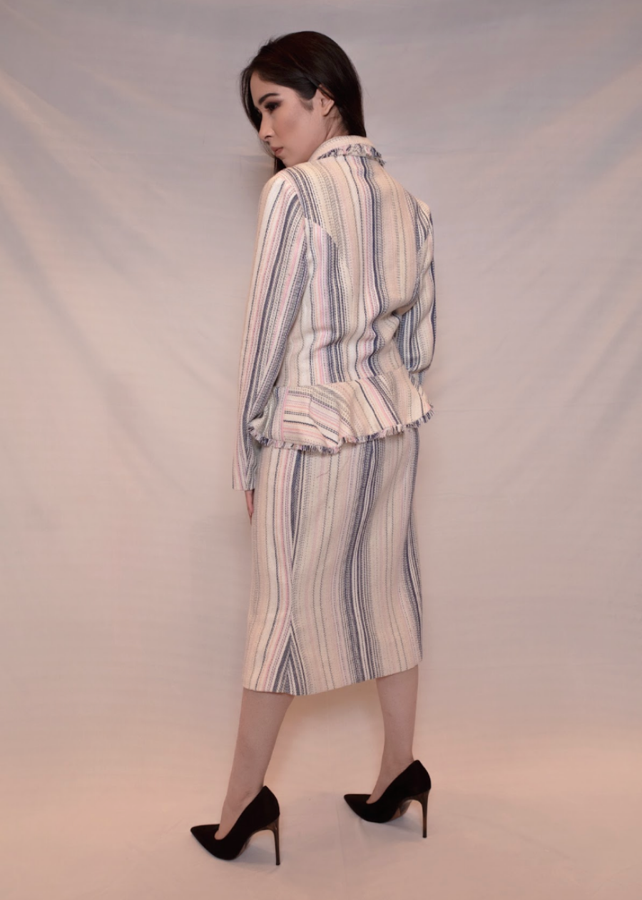 Blazer Skirt Coord Set