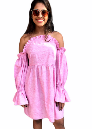 Pink Frill Dress