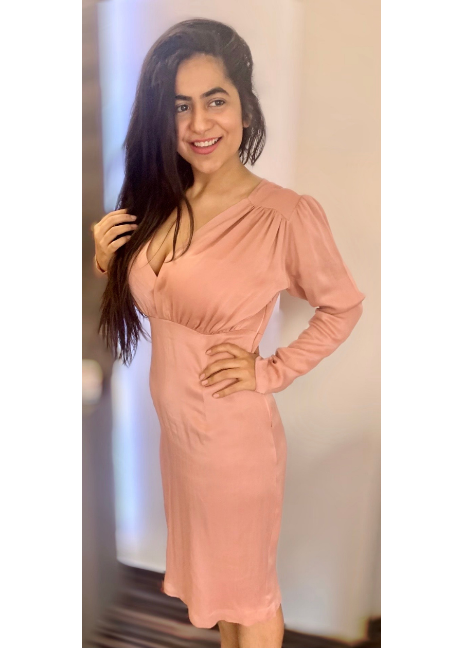 Straight Pink Dress