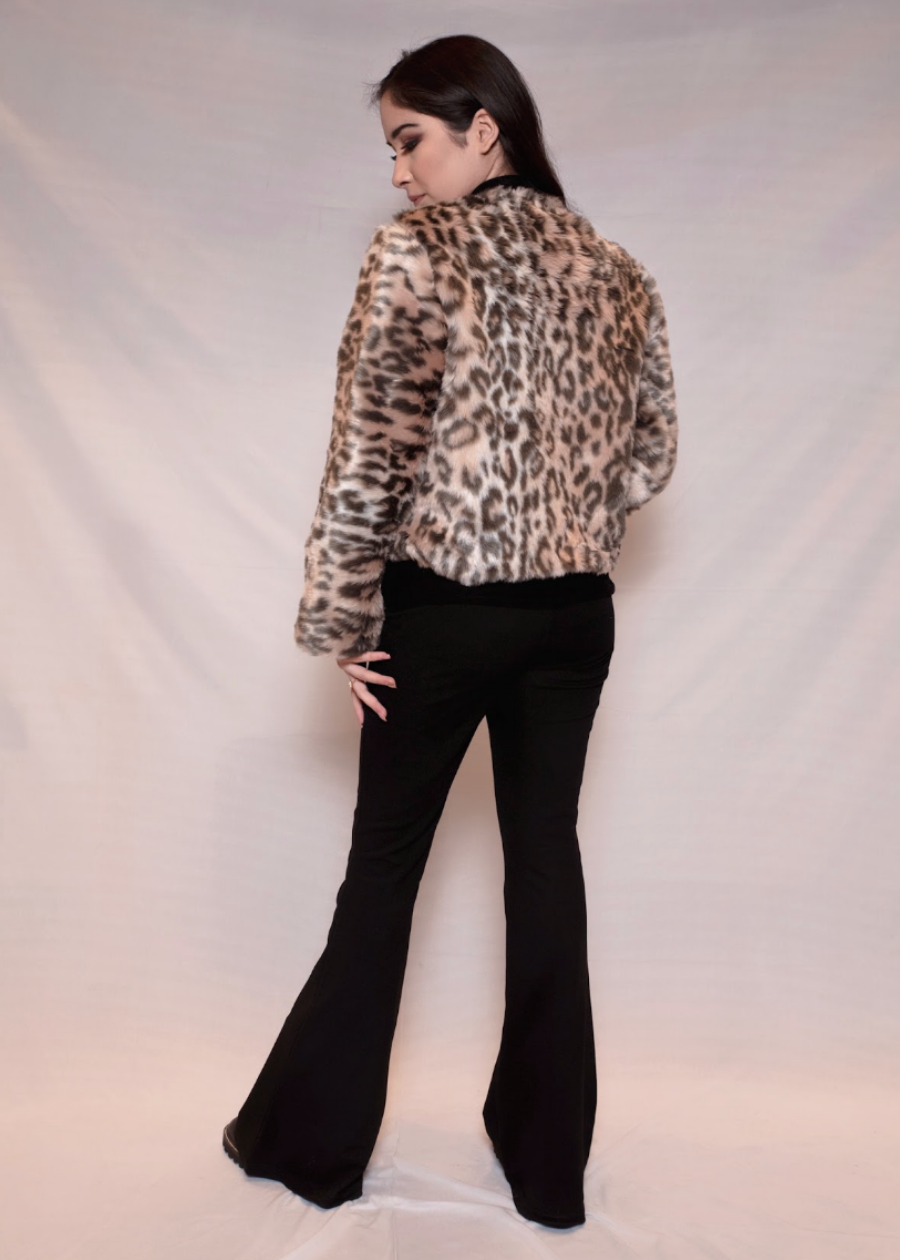 Leopard Fur Jacket