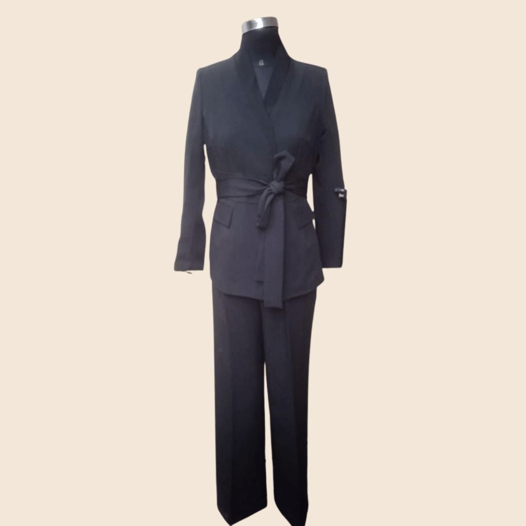 Black Blazer Co-ord Set