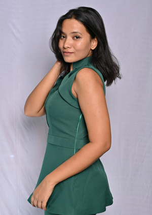 High Neck Bottle Green Co-ord Set