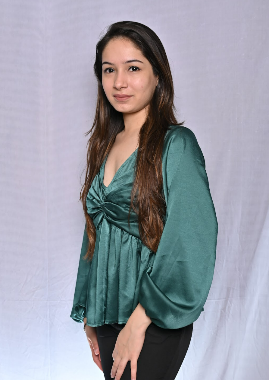 Bottle Green Draped Top