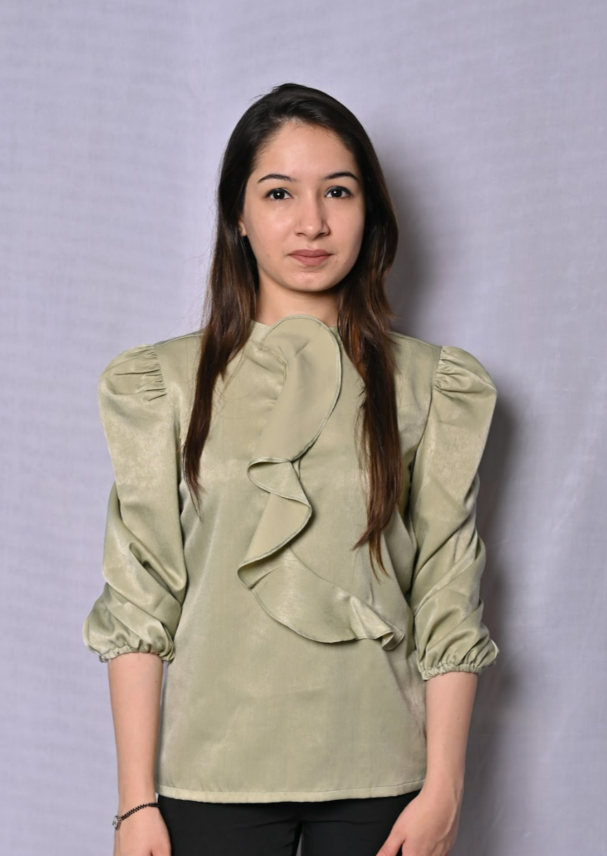 Mint Green Satin Top