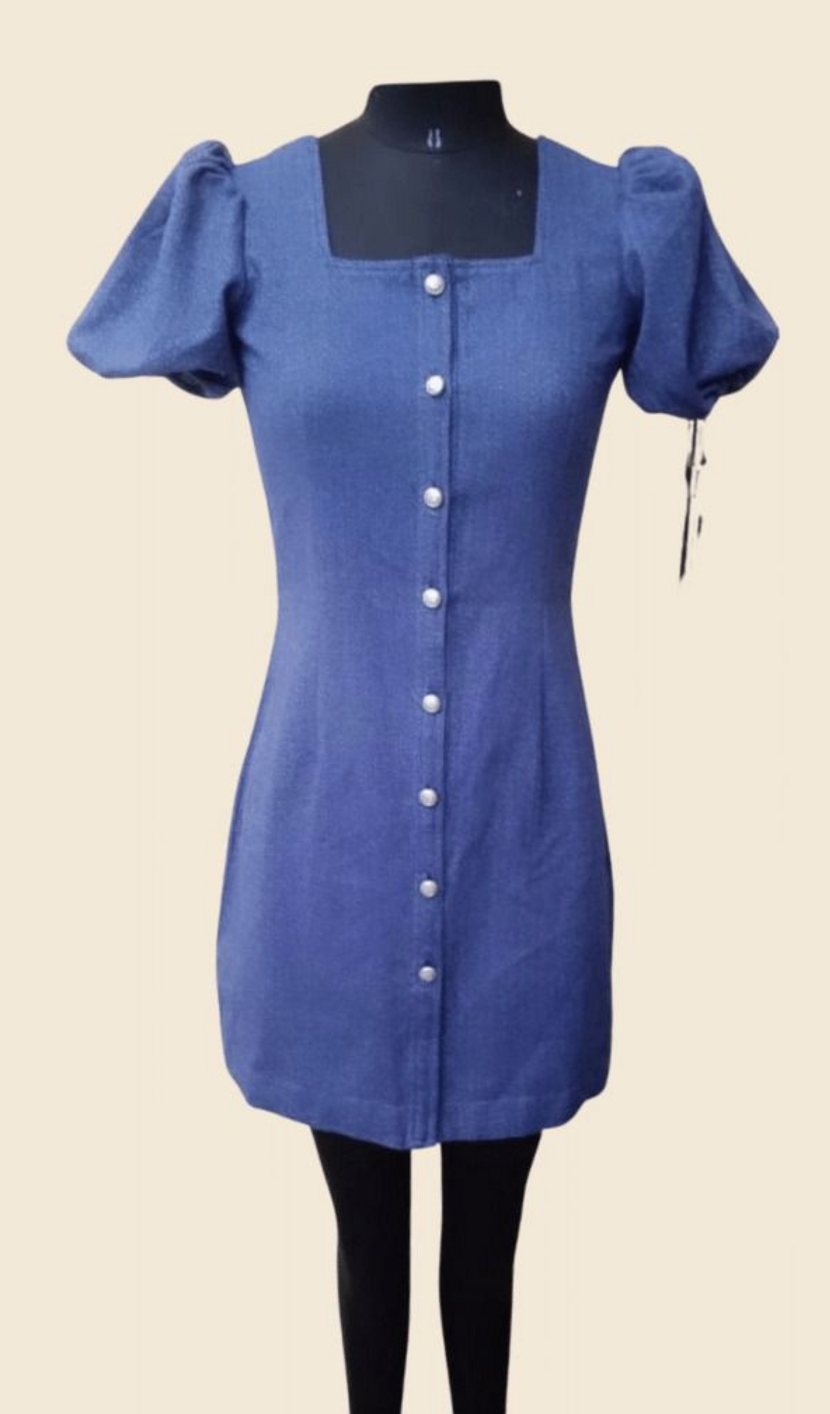 Denim Short Dress