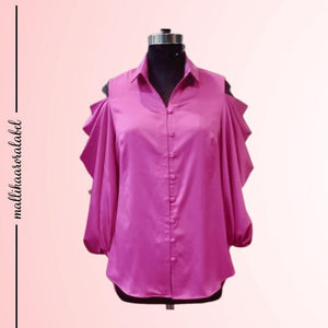 Cowl Sleeves Top
